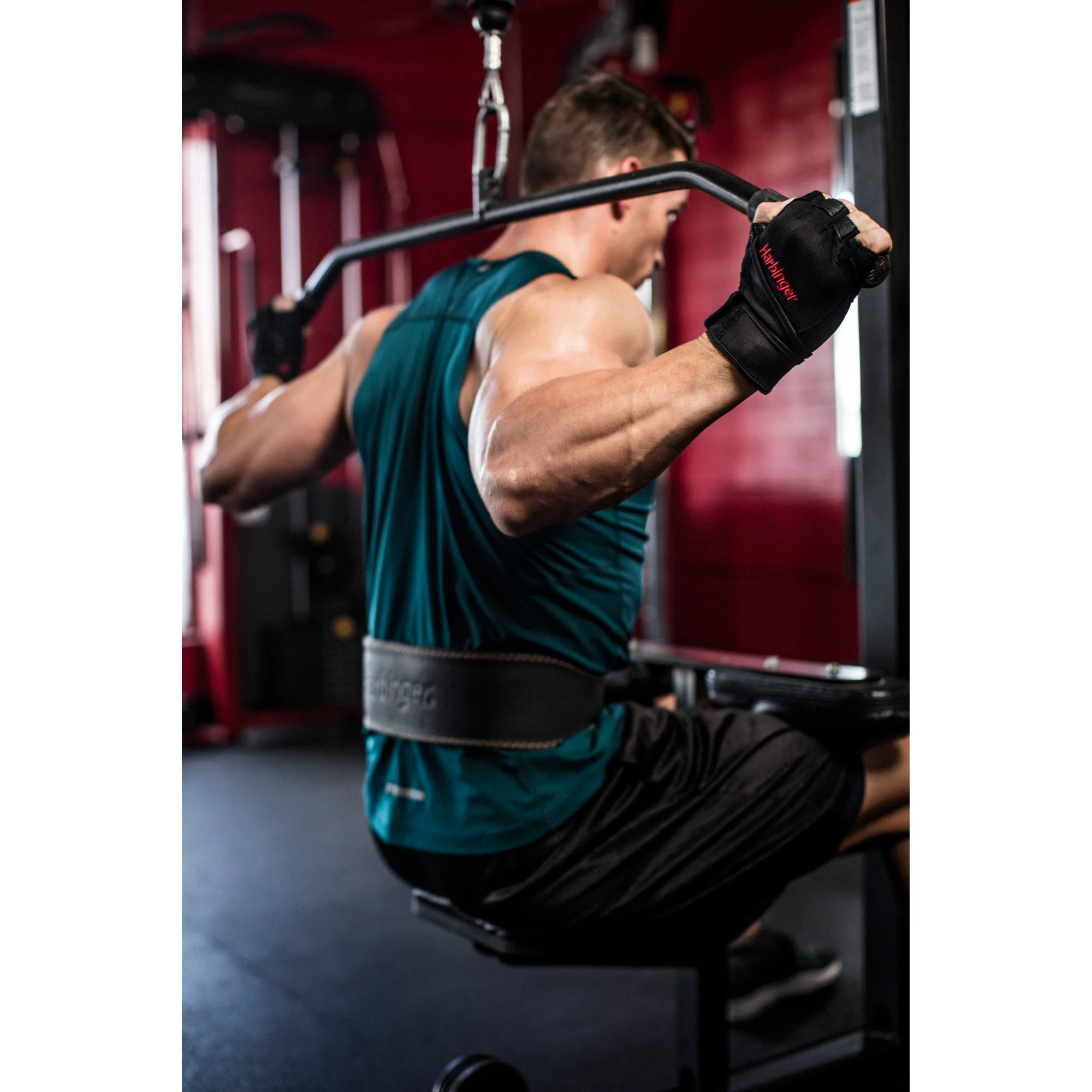 4" Padded Leather Belt - Image 4